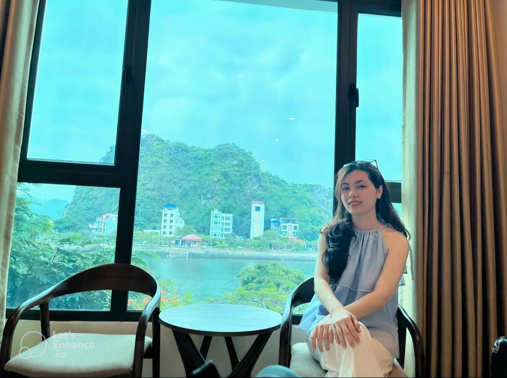 Tung Quang Hotel Dong Khe Sau Exterior foto
