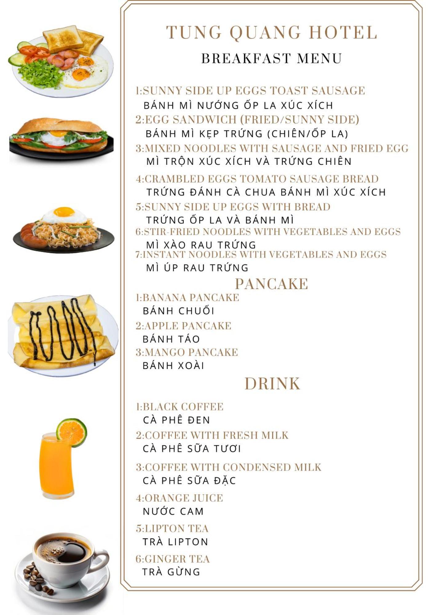 Tung Quang Hotel Dong Khe Sau Exterior foto